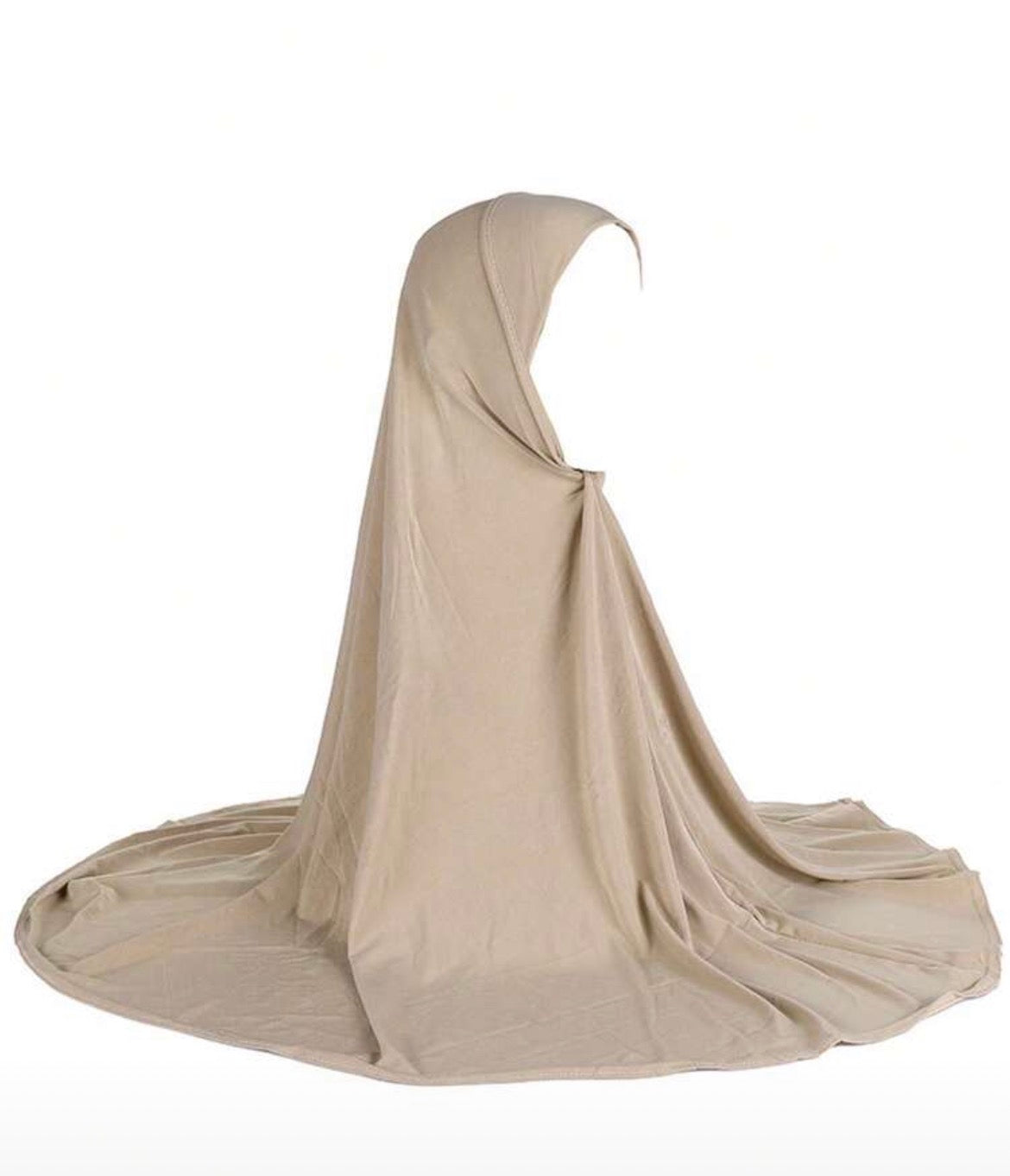 Beige Prayer Hijab